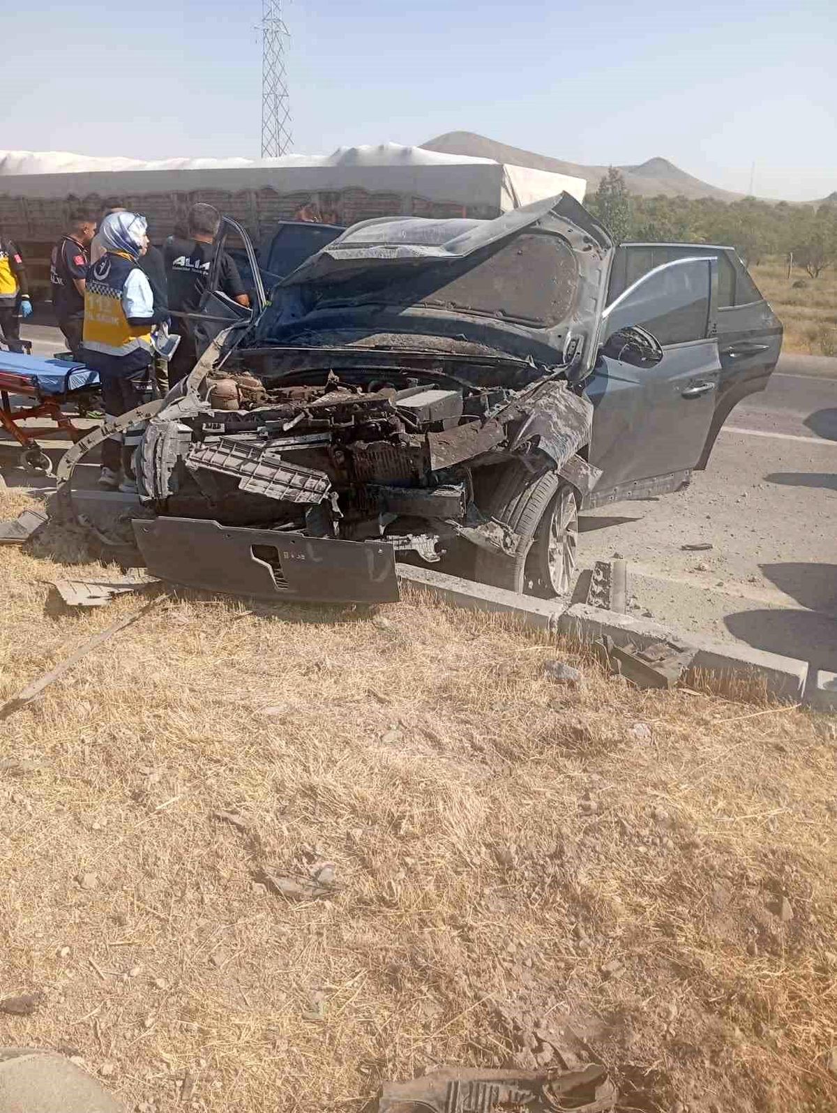 Karapınar'da trafik kazası: 4 yaralı