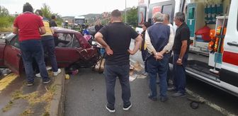Kastamonu'da meydana gelen trafik kazasında 3 kişi yaralandı