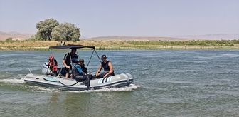 Muş'ta Murat Nehri'ne düşen çocuğu arama çalışmaları sürüyor
