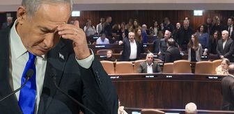 Netanyahu, İsrail Meclisi'nde 'utan' sloganlarıyla protesto edildi