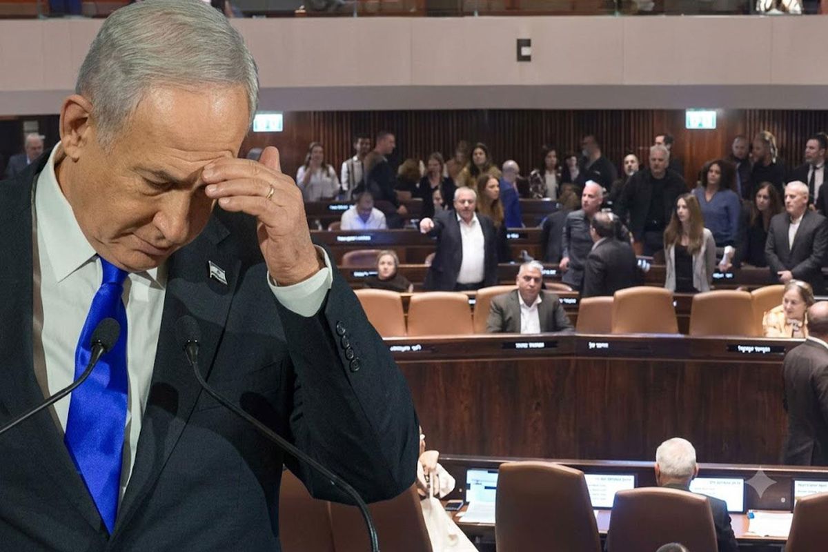 Netanyahu, İsrail Meclisi'nde ''utan'' sloganlarıyla protesto edildi