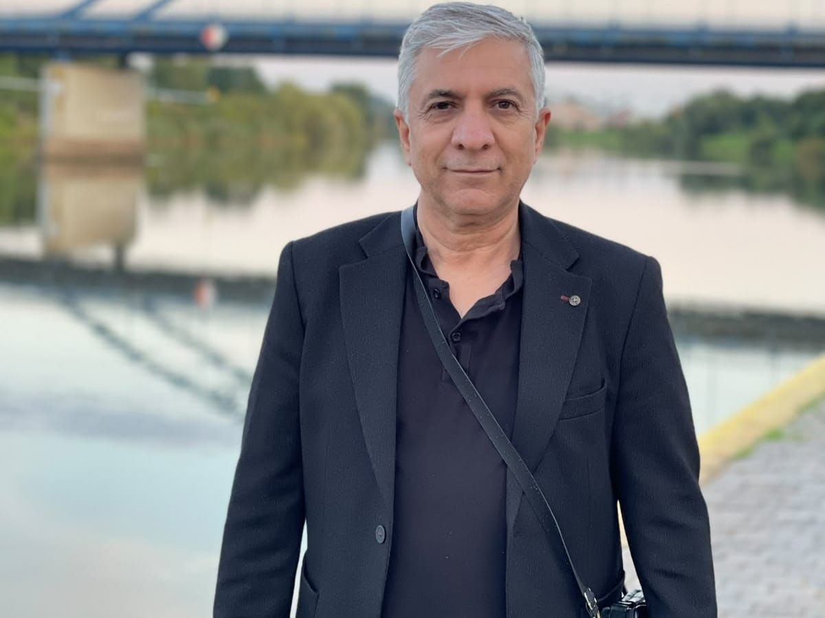 Nusaybin'de anne ve oğlunun yan yana defnedildiği mezarlık.
