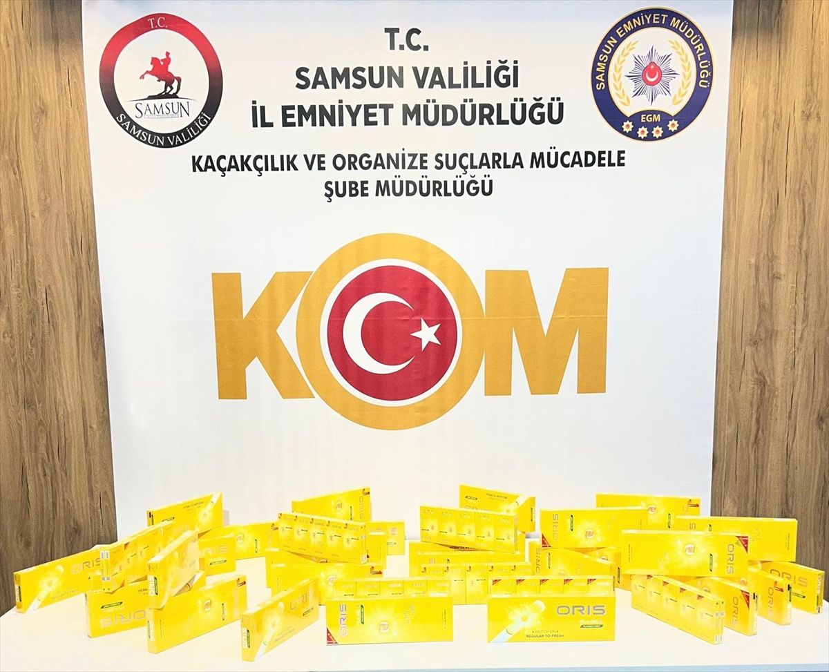 Samsun'da kaçakçılık operasyonunda 1 şüpheli yakalandı