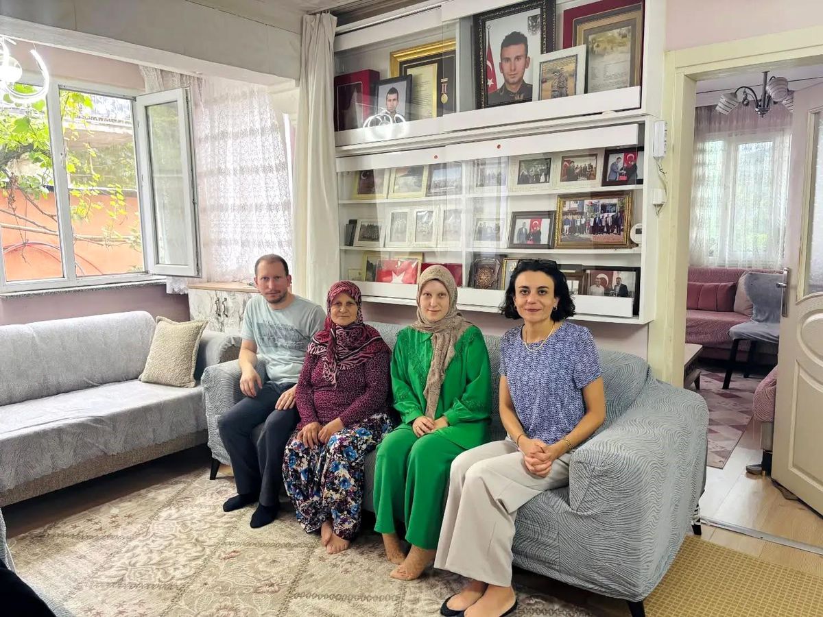 Şehit Piyade Er Osman Er'in Ailesi Sene-i Devriyesinde Ziyaret Edildi