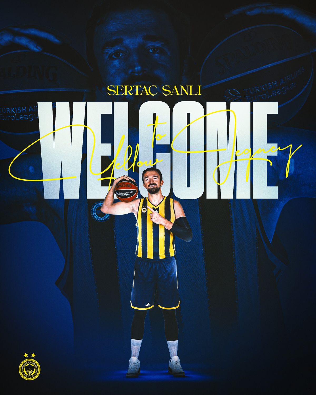 Fenerbahçe Beko'nun yeni transferi Sertaç Şanlı
