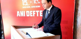 Tokat Valisi 15 Temmuz Anı Merkezi'ni Ziyaret Etti
