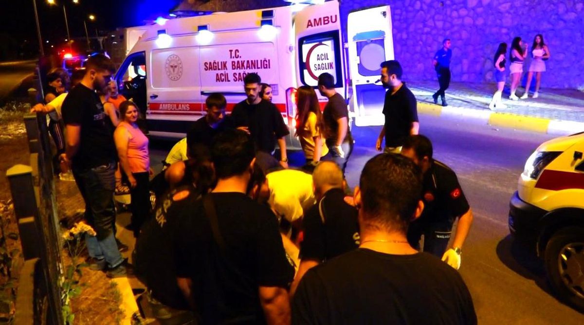 Tunceli'de motosiklet kazası: 2 yaralı