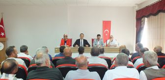 Ulaş Kaymakamı Avcı muhtarlarla bir araya geldi