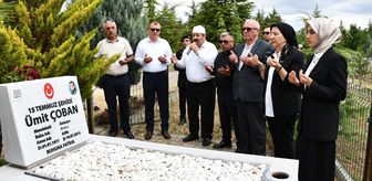 FETÖ'nün 15 Temmuz darbe girişiminde şehit olan Ümit Çoban, Amasya'da anıldı