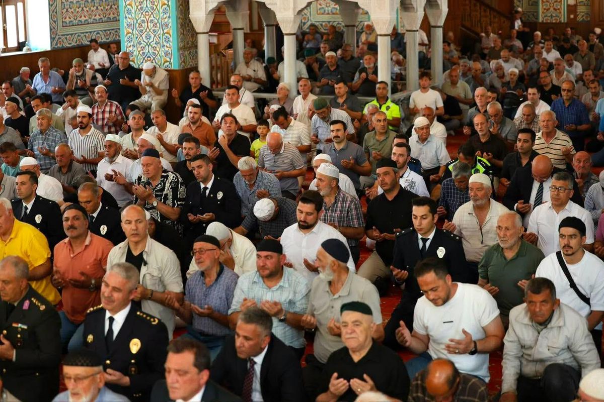 Düzce'de 15 Temmuz Anma Programında Mevlid-i Şerif Okundu