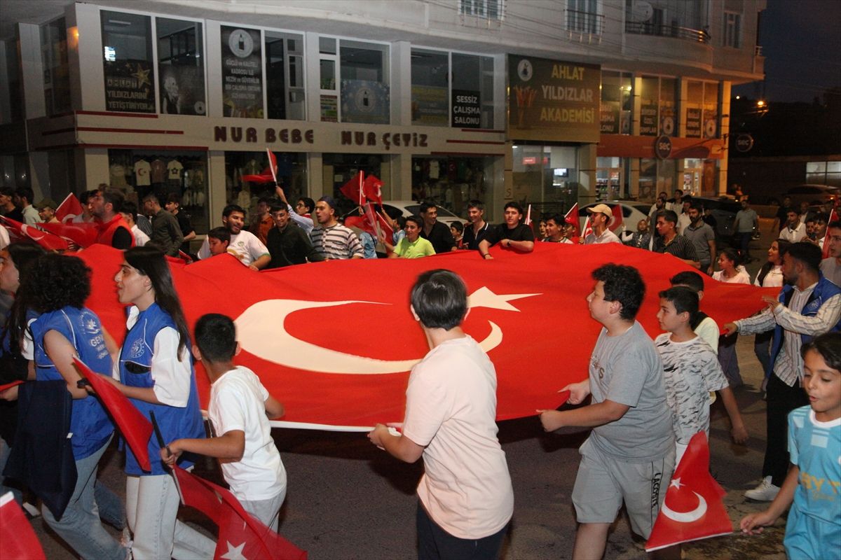 Ahlat'ta 15 Temmuz etkinlikleri