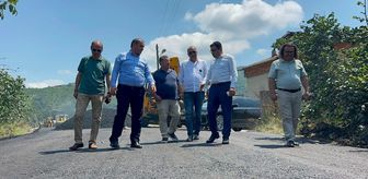 Alaplı'da 10 kilometre asfalt döküldü