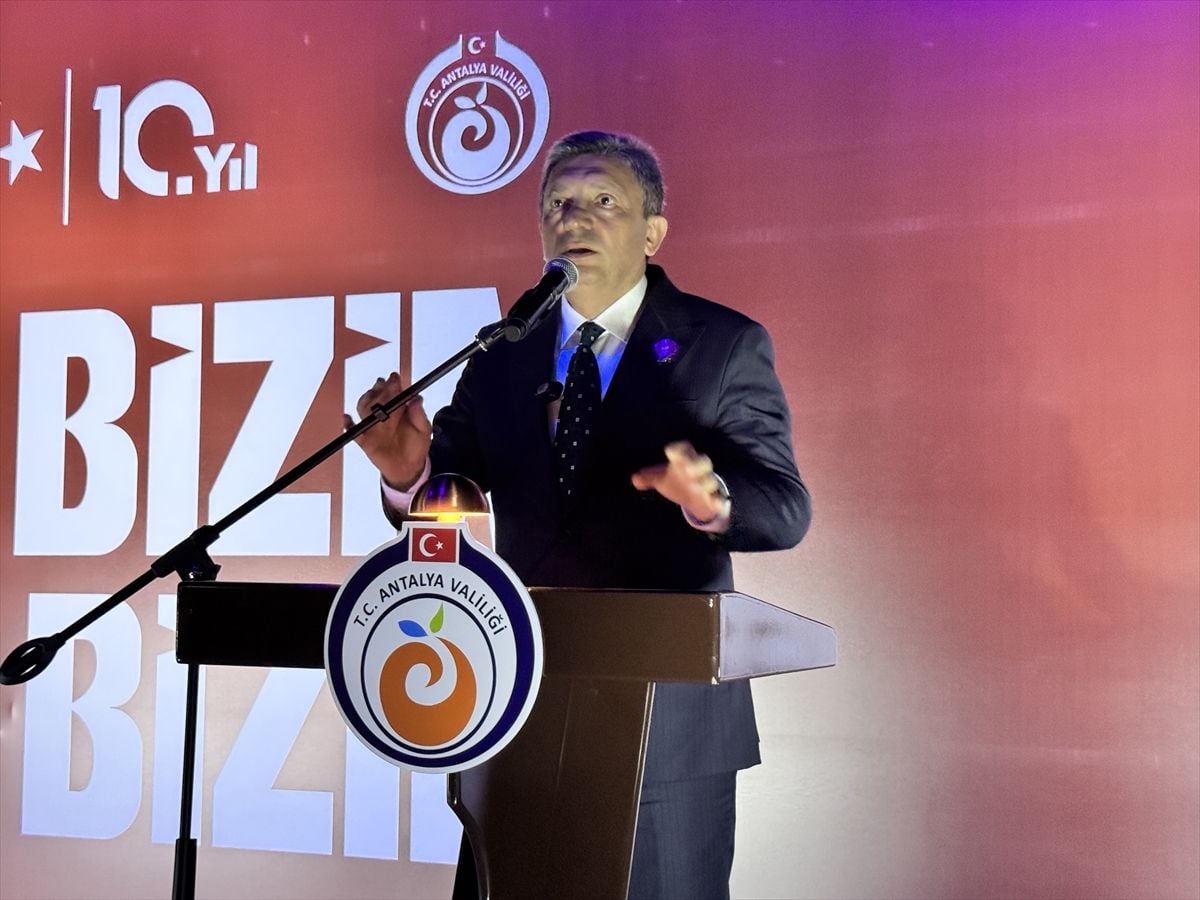 Antalya'da 15 Temmuz Demokrasi ve Milli Birlik Günü kapsamında açılan dijital deneyim merkezinden bir görünüm.