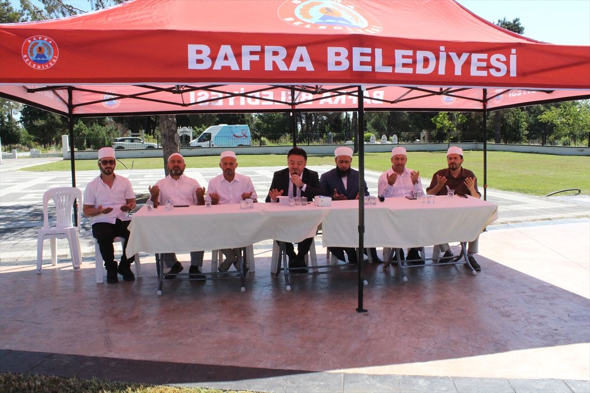 Bafra'da 15 Temmuz Şehitlik Ziyareti