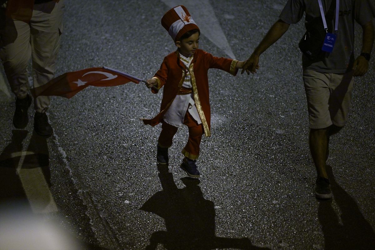 Ankara'da 15 Temmuz Kortej Yürüyüşü