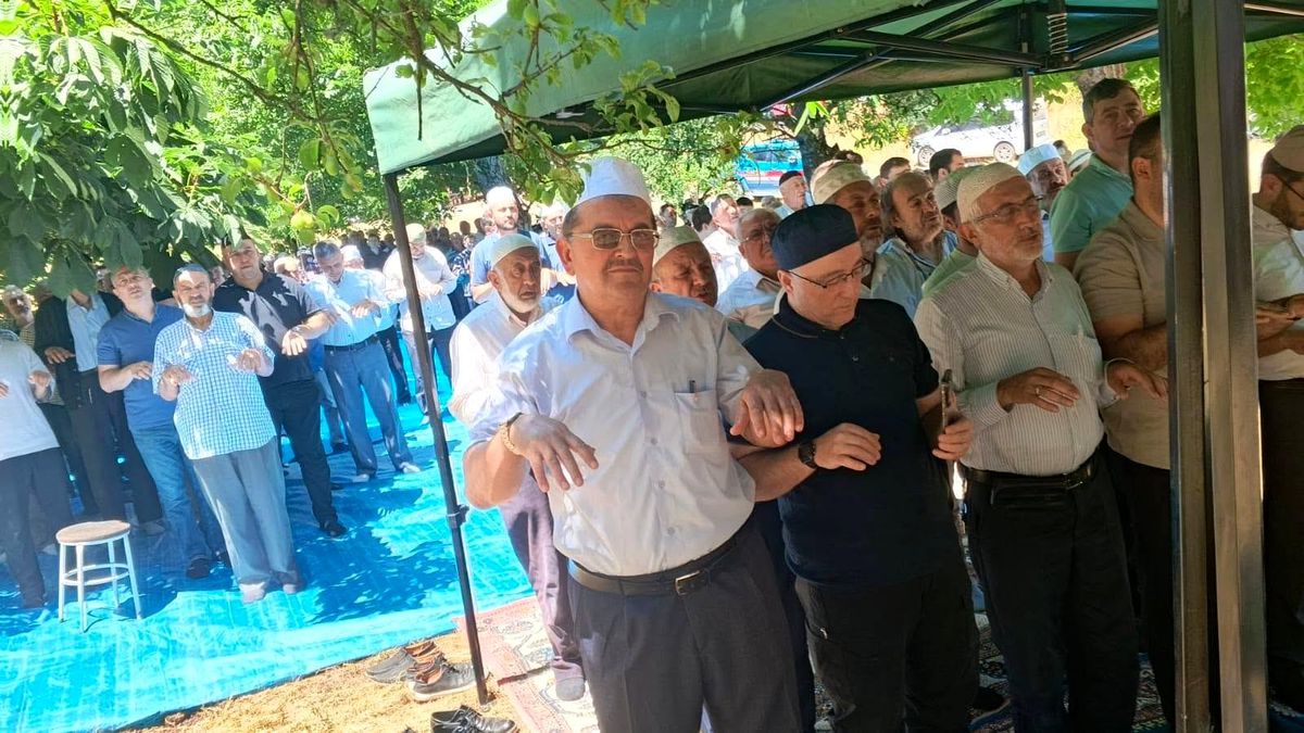Bolu'da yağmur duası yapıldı