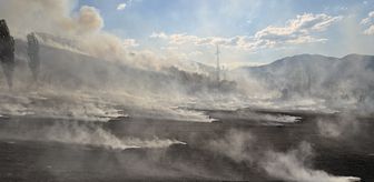 Çorum'da ormanlık alana sıçrayan yangına müdahale ediliyor