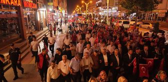 Erciş'te 15 Temmuz Demokrasi ve Milli Birlik Günü Etkinliği