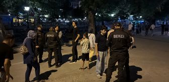 Eskişehir'de çarşı ve mahalle bekçileri denetim gerçekleştirdi
