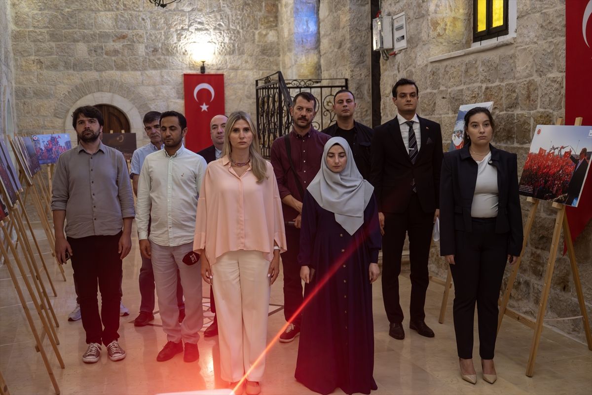 Kudüs'te 15 Temmuz anma etkinliği