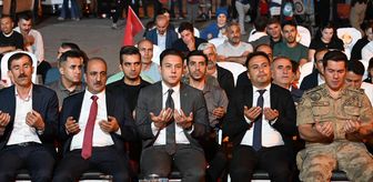 Hizan'da 15 Temmuz Demokrasi ve Milli Birlik Günü etkinliği