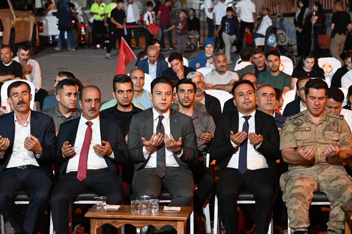 Hizan'da 15 Temmuz Demokrasi ve Milli Birlik Günü etkinliği