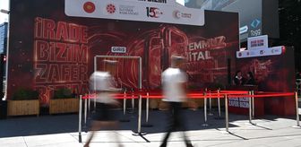 'İrade Bizim, Zafer Bizim' dijital zaman tüneli ziyarete açıldı