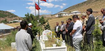 Bingöl'de şehit kabirleri ziyaret edildi