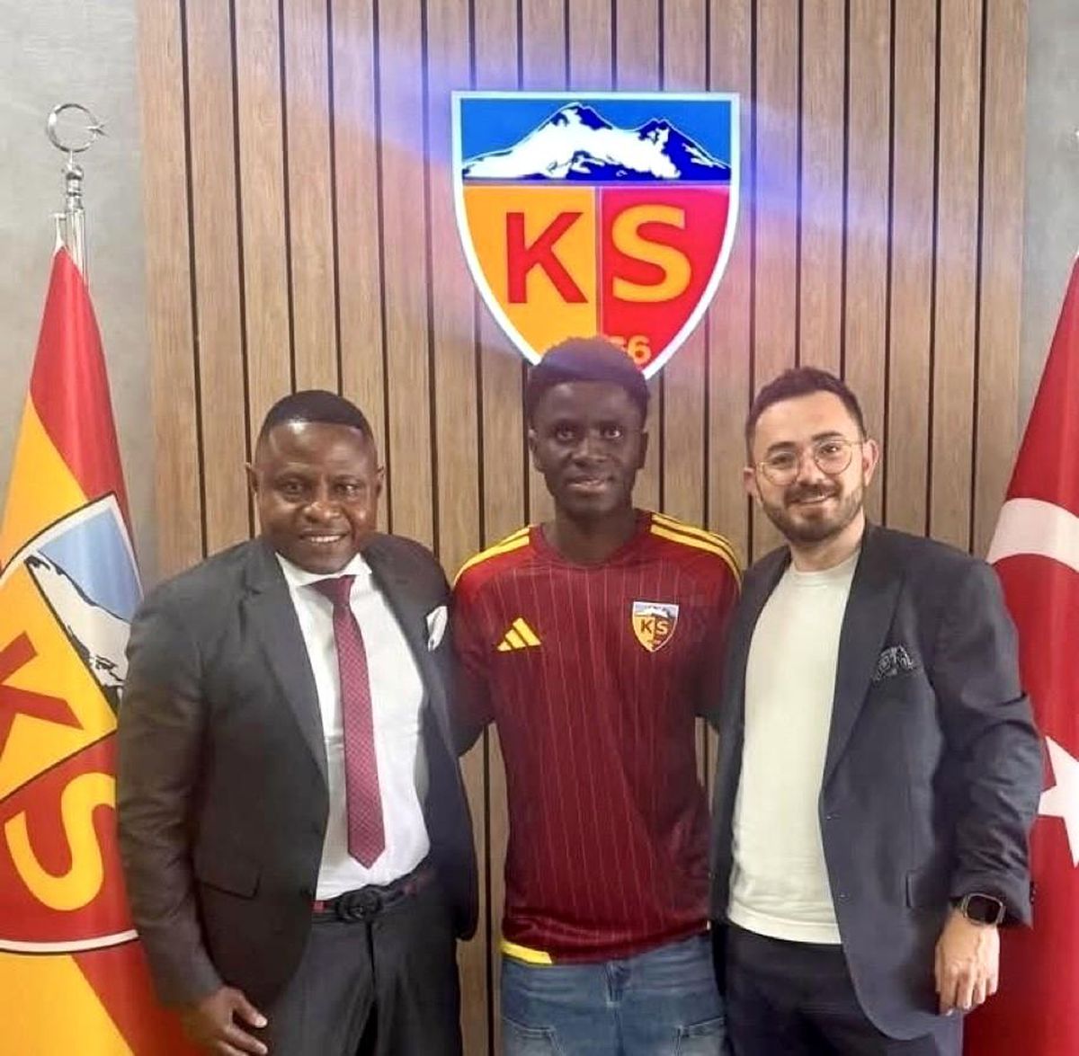 Kayserisporlu futbolcular