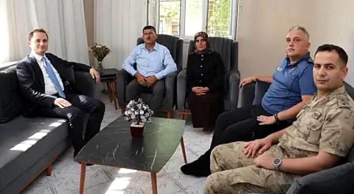 Kaymakam Başara’dan şehit ailelerine anlamlı ziyaret