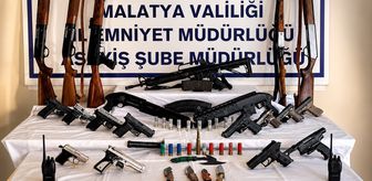 Malatya'da sosyal medyada silah teşhiri yapan 56 şüpheli yakalandı