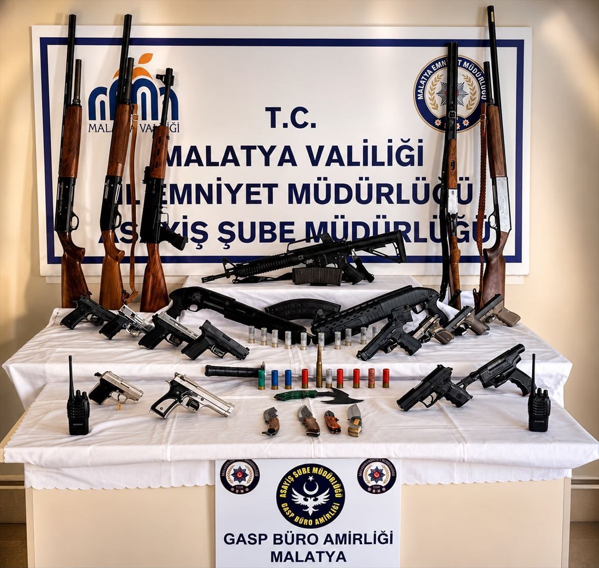 Malatya'da sosyal medyada silah teşhiri yapan 56 şüpheli yakalandı