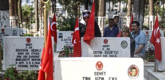 Mersin, Hatay ve Osmaniye'de 15 Temmuz'da şehitliklere anlamlı ziyaret