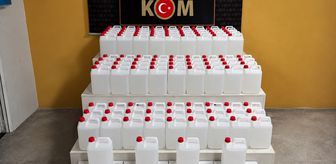 Sakarya'da otoyolda durdurulan kamyonda 1 ton etil alkol ele geçirildi
