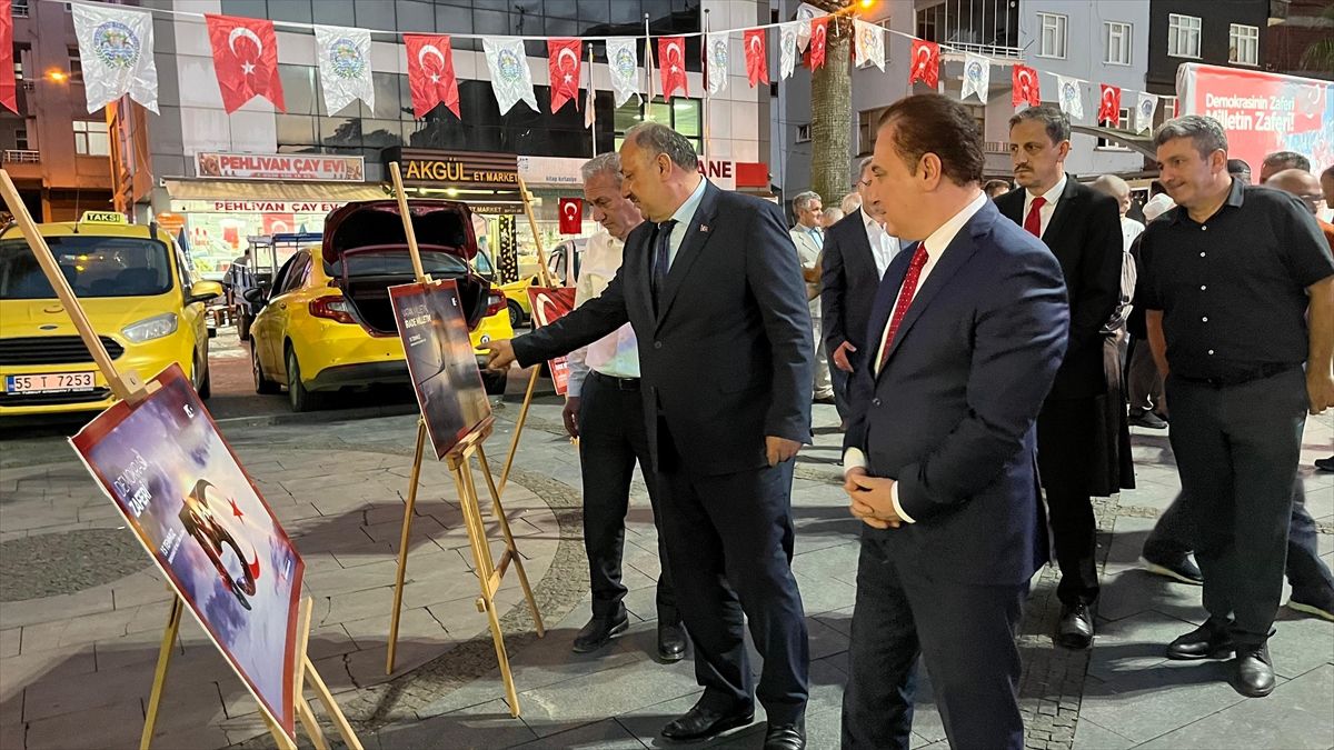 Salıpazarı'nda 15 Temmuz Anma Programı
