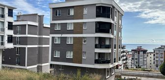 Samsun'da inşaat kazısı sırasında duvarlarında çatlak ve çökme oluşan 5 katlı bina tahliye edildi