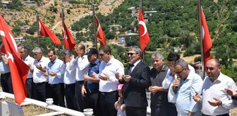 Sason'da 15 Temmuz'da şehit kabirleri ziyaret edildi