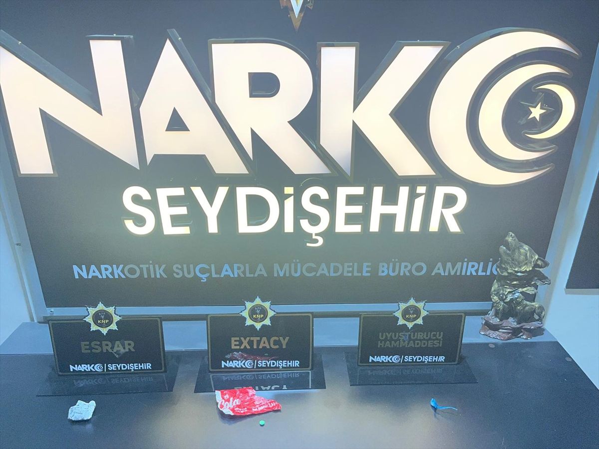 Seydişehir'de uyuşturucu operasyonunda 1 şüpheli tutuklandı