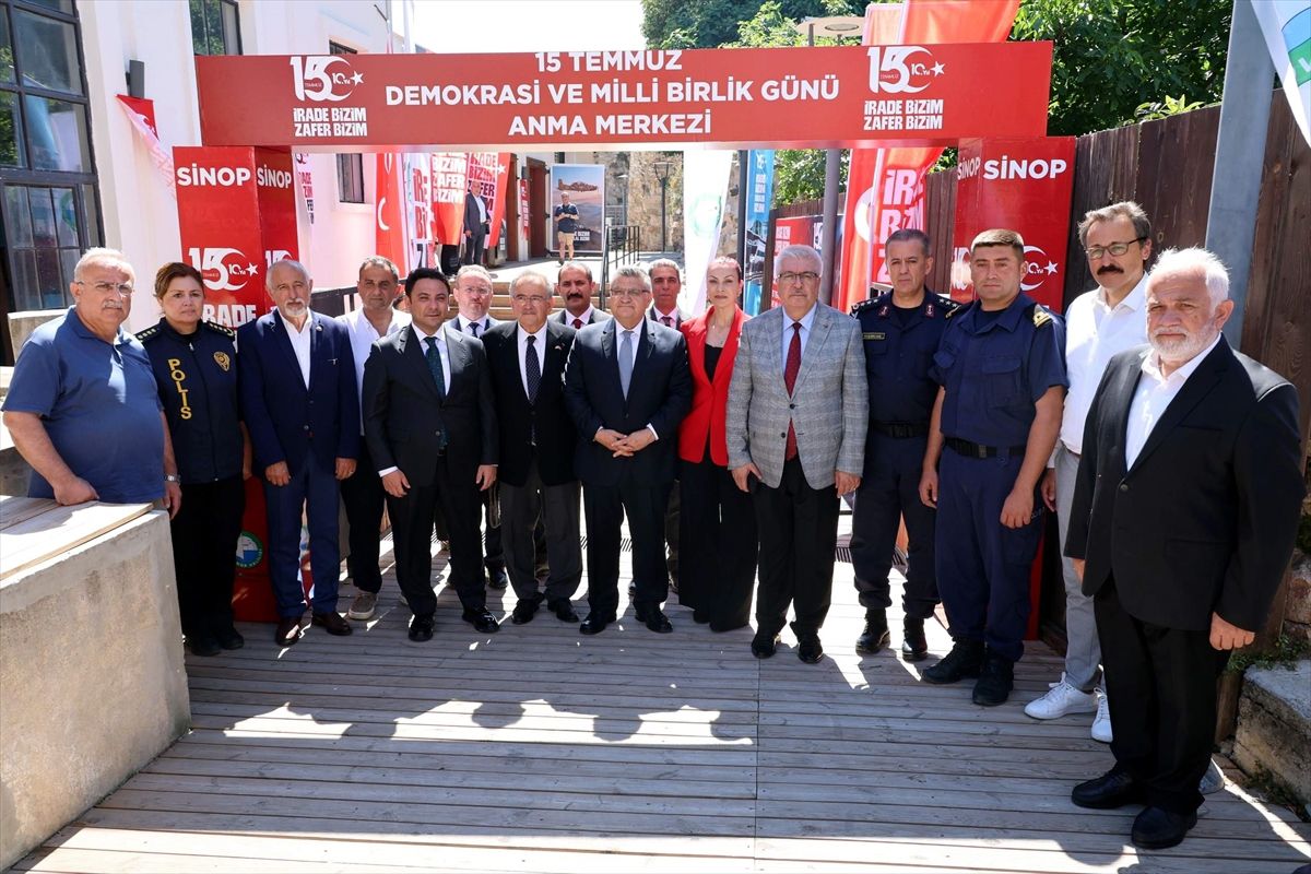 Sinop'ta 15 Temmuz Anma Merkezi Açıldı