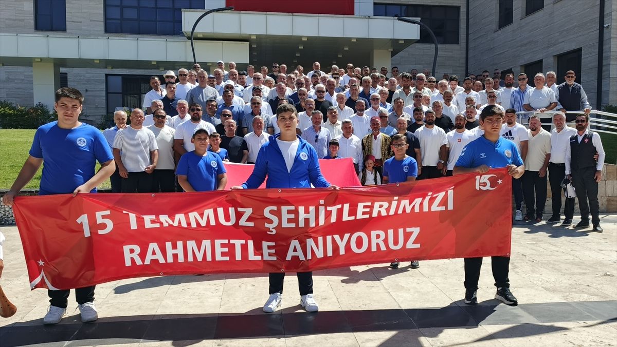 Tarihi Namazgah Yağlı Pehlivan Güreşleri başladı