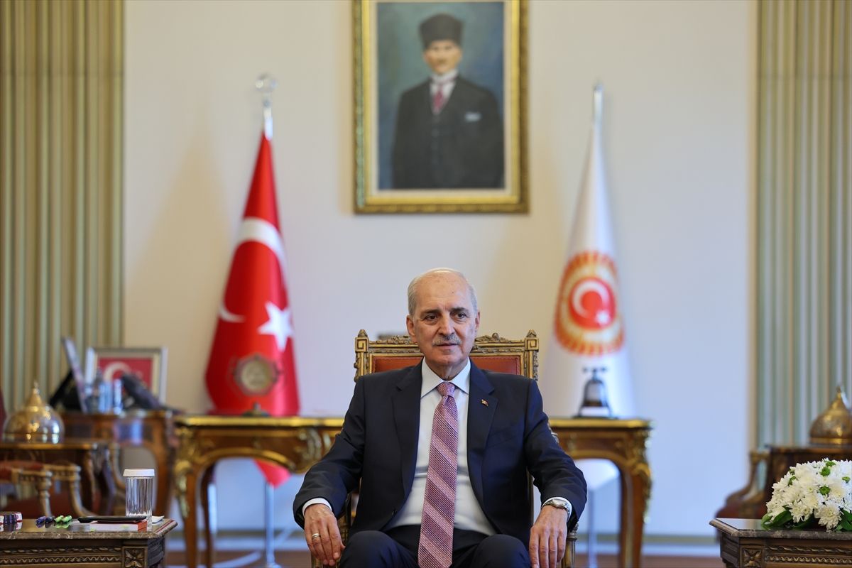 TBMM Başkanı Kurtulmuş, 15 Temmuz gazilerine Teşekkür Beratı takdim etti