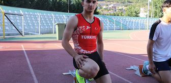 Yetenek taramasında keşfedilen Mehmet Akif atletizm milli takımına seçildi