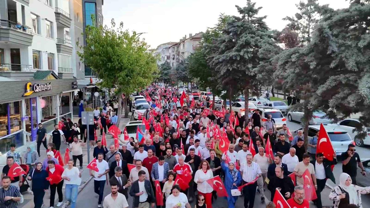 Aksaray'da 15 Temmuz'un 10. yılı coşkuyla anıldı