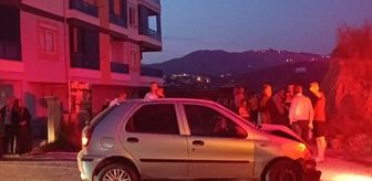 Alanya'da otomobil ile kamyonetin çarpıştığı kazada 2 kişi yaralandı