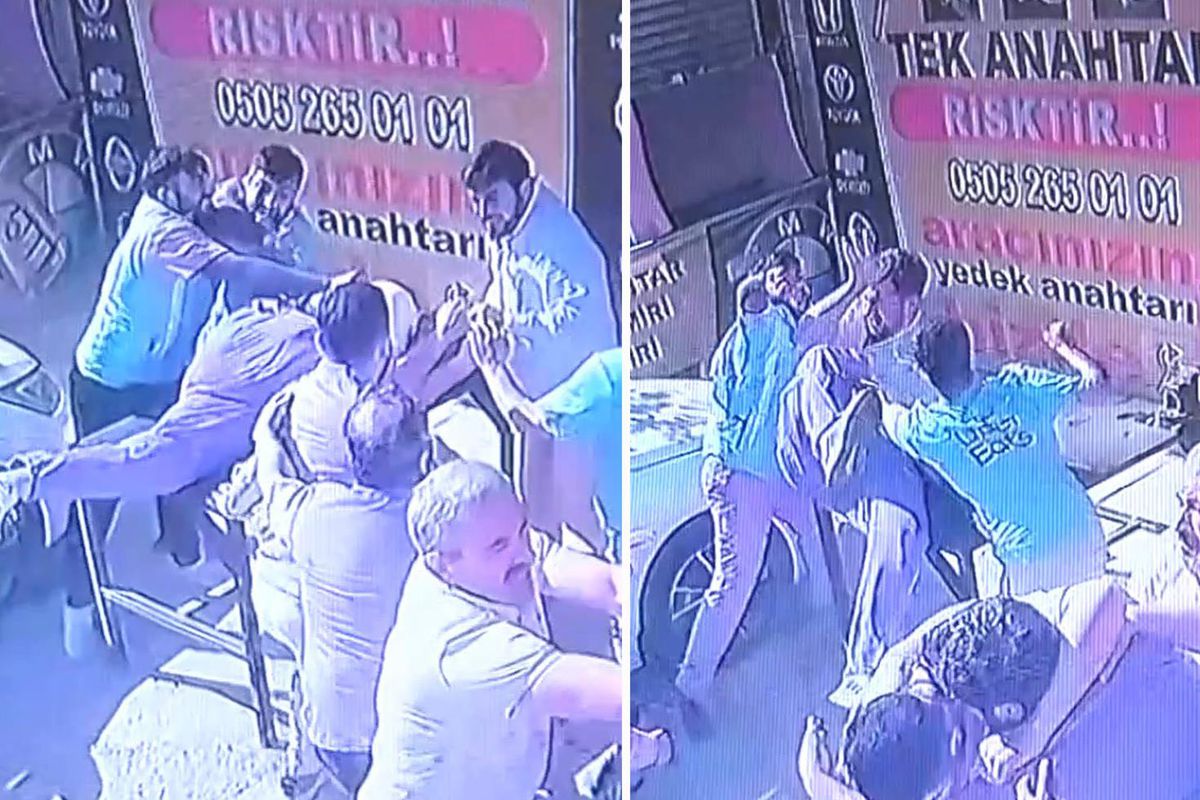 Yanlış yere araç park ettikleri için uyardıkları grubun saldırısına uğradılar