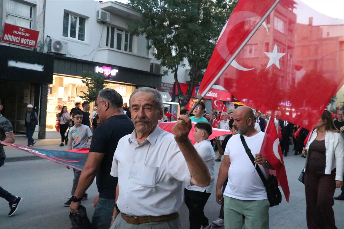 Antalya, Isparta ve Burdur'da 15 Temmuz anma etkinlikleri
