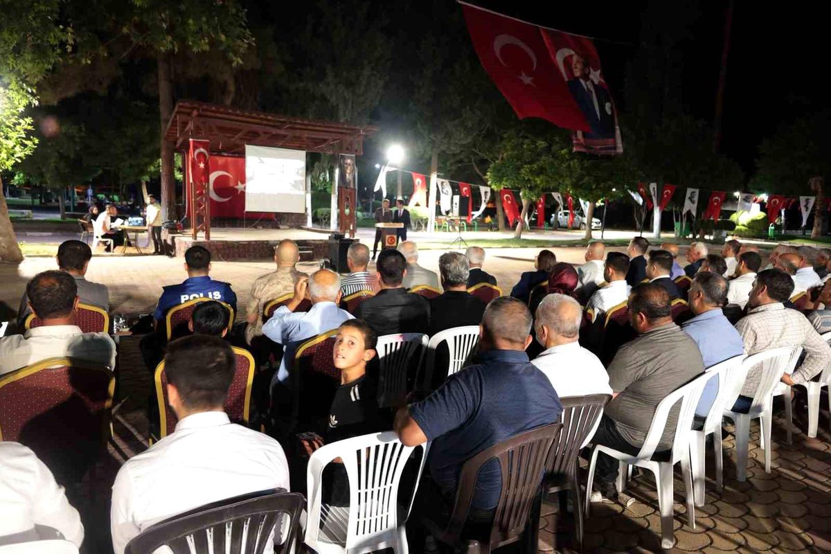 Araban'da 15 Temmuz'un 10. Yılında Demokrasi ve Milli Birlik Günü Coşkusu