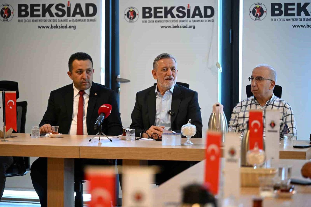 BTSO Başkanı Burkay: Bebe ve çocuk tekstilinde Turkish Mall modelini hayata geçireceğiz