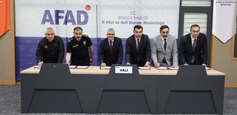 Bingöl'de 4 Afet İstasyonu konteyneri ilgili kurumlara teslim edildi