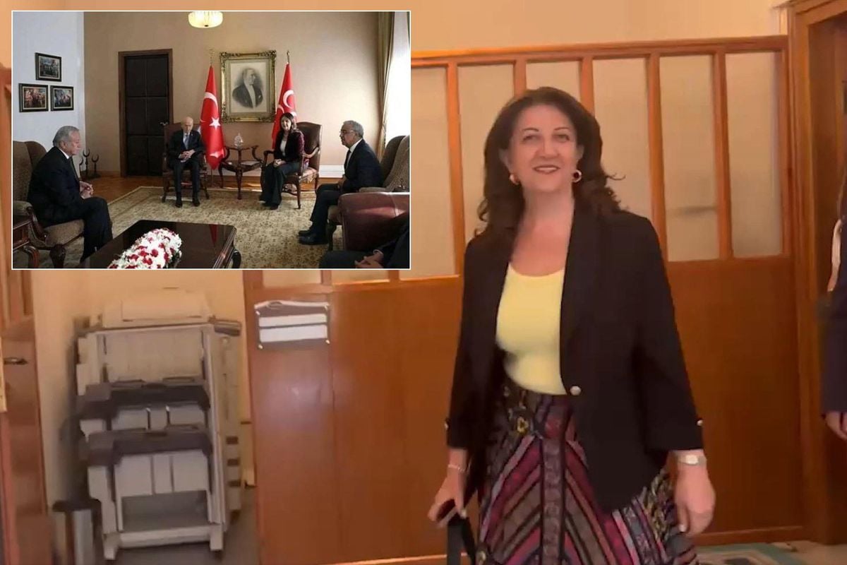 Bahçeli ile görüşme sonrası Pervin Buldan'dan tek cümlelik açıklama